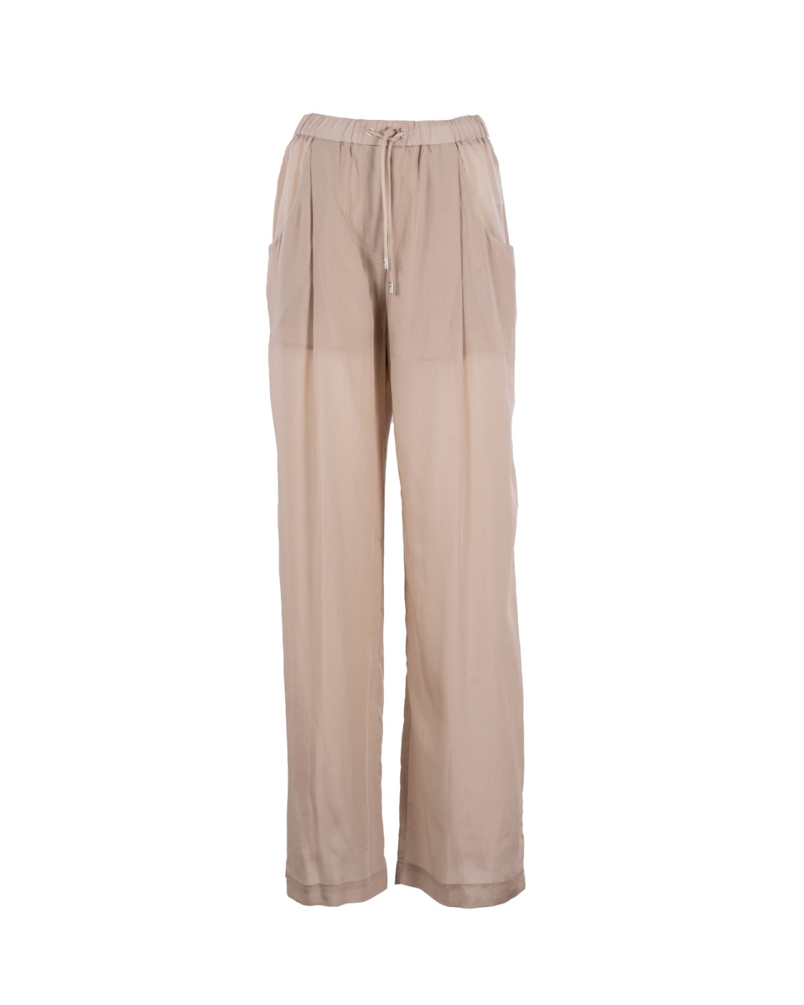 shop EMPORIO ARMANI  Pantalone: Emporio Armani pantaloni a palazzo in tessuto fluido.
Fascia alta in vita elasticizzata.
Coulisse in vita con finalini in metallo.
Composizione:  100% Lyocell.
Made in China.. 3D2P93 1NKGZ-0105 number 4810595